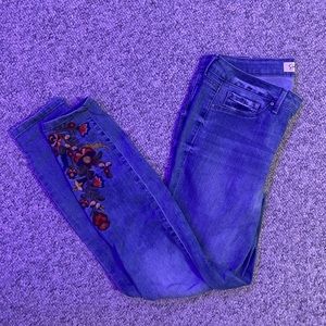 Jessica Simpson Floral Skinny Jeans